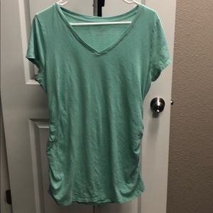 Teal Maternity T-Shirt